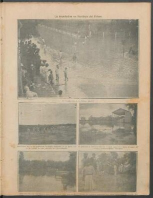 La inundación en Santiago del Estero