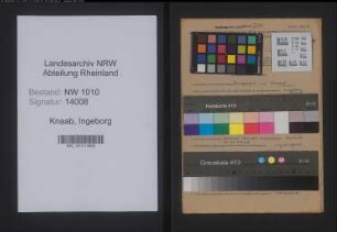 Entnazifizierung Ingeborg Knaab , geb. 20.06.1920 (Sekretaerin)