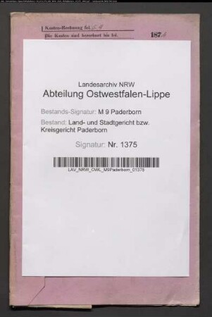 Erblasser: Meyer, Johann: