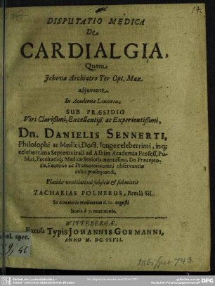 De cardialgia