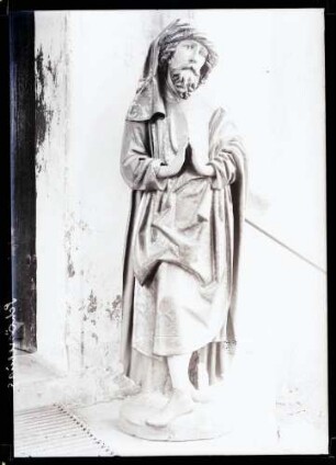 Kirche; Holzplastik, Hieliger Joachim