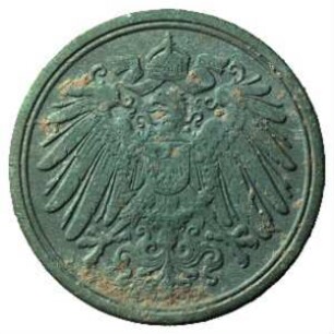 Fundmünze, Pfennig, 1890