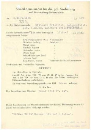 Bittmann, Friedrich
