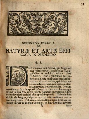 Friderici Hoffmanni Consiliarii Regis Intimi Et Archiatri Opvscvla Medico-Practica Sev Dissertationes Selectiores