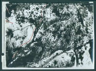 Foto des Geländes nördlich des Cason del Sol (Luftbild)