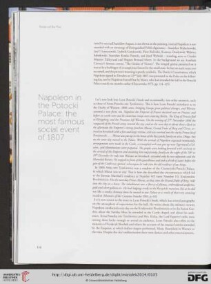 Napoleon in the Potocki Palace: the most famous social event of 1807