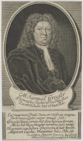 Bildnis des Samuel Grosser