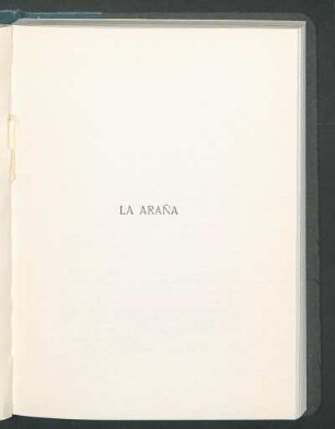 La araña