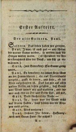 Das Strandrecht : Ein Schauspiel in einem Akt