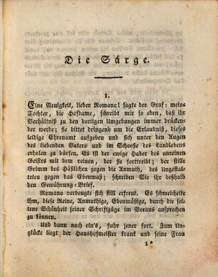 Sämmtliche Schriften, 7.. Die Särge.-Der Gallapfel.-Der böse Feind.-Nachtisch.