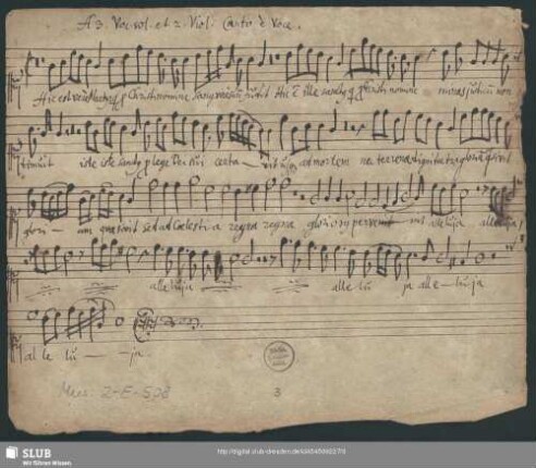 Canto è Voce.