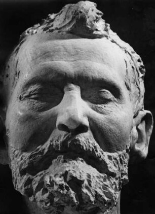 Totenmaske Heinrich Zille