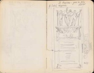 Relief, Venedig-Murano: Ansicht (aus: Skizzenalbum 5)
