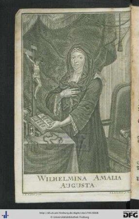 Abbildung von Wilhelmina Amalia Augusta.