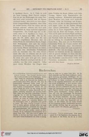 Bücherschau
