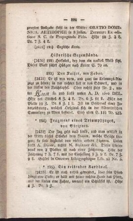 Historische Gegenstände.