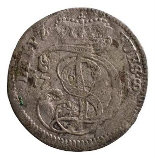 Münze, Groschen, 1718