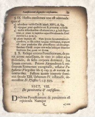 Sectio VIII.
