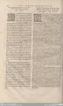 Ottaua propositione da porre in opera alcune colonne state altre volte inopera. Cap. XLIX.