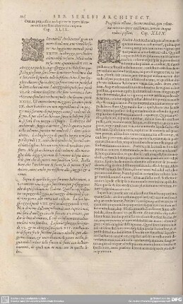 Ottaua propositione da porre in opera alcune colonne state altre volte inopera. Cap. XLIX.