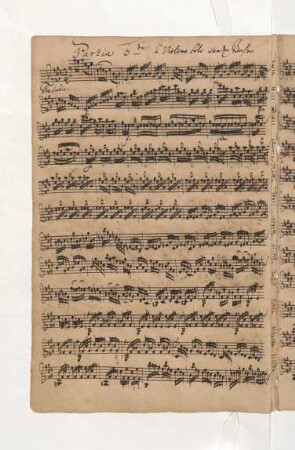 Partiten; vl; E-Dur; BWV 1006