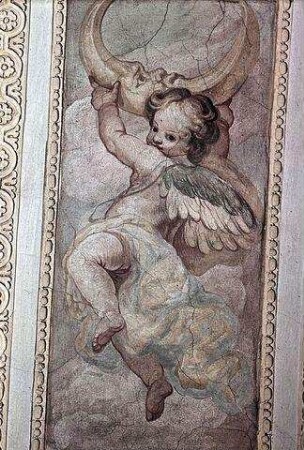 Engel mit Attributen Marias nach der Lauretanischen Litanei