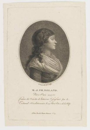 Bildnis der M. J. Ph. Roland
