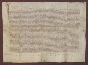 Bischof Friedrich von Straßburg gründet eine Caplanei zu Ottersdorf