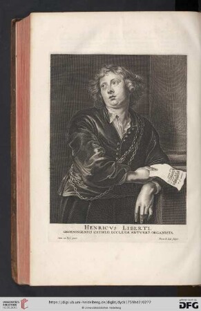 Henri Liberti, organiste de l’eglise cathédrale d'Anvers