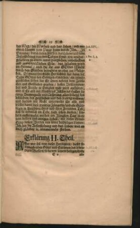 Erklärung II. Theil