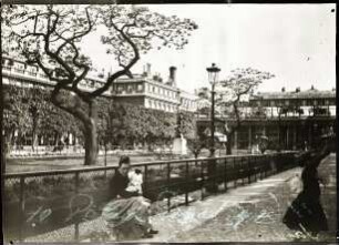 Paris. Jardin du Palais Royal