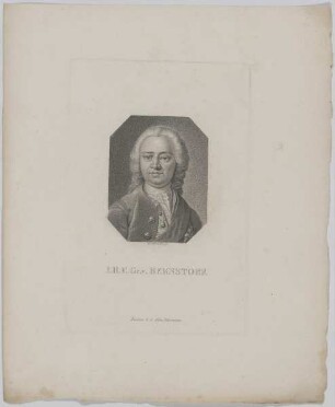 Bildnis des J. H. E. von Bernstorff