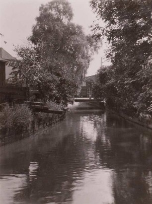 Dresden-Löbtau, Weißeritzmühlgraben an der Pulvermühle