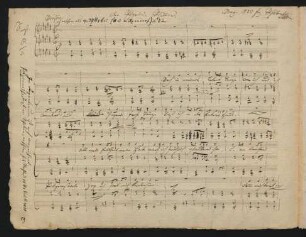 Der Pilgrim. Fragmente; V, pf; E-Dur; D 794; op.37,1