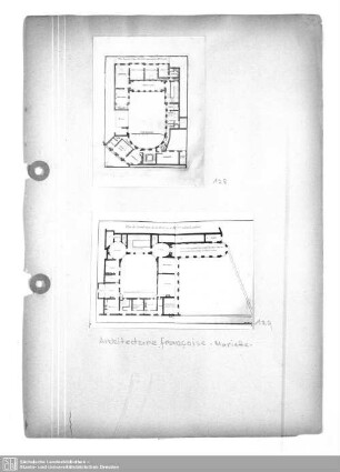 128/130. Architecture francoise