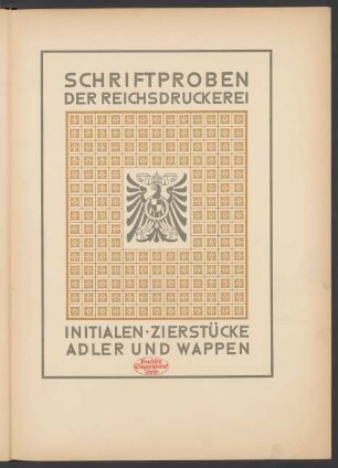 [2]: Initialen, Zierstücke, Adler und Wappen