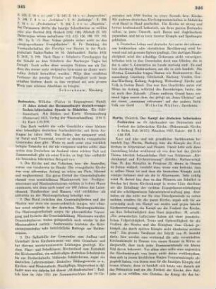 346-347 [Rezension] Martin, Heinrich, Der Kampf der deutschen lutherischen Freikirchen