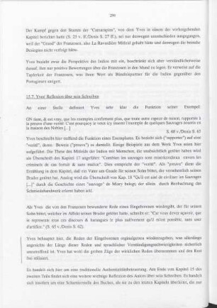 15.7. Yves' Reflexion über sein Schreiben