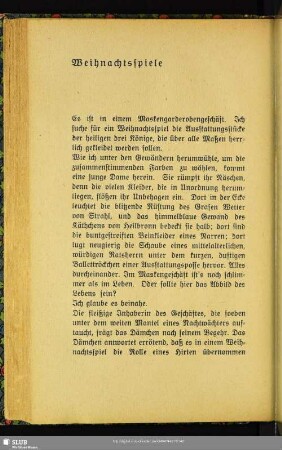 Weihnachtsspiele