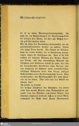 Weihnachtsspiele