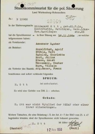 Ott, Hildegard