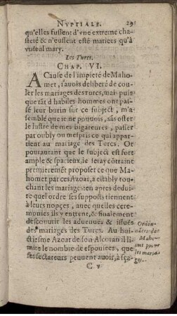 Les Tures. Chap. VI.