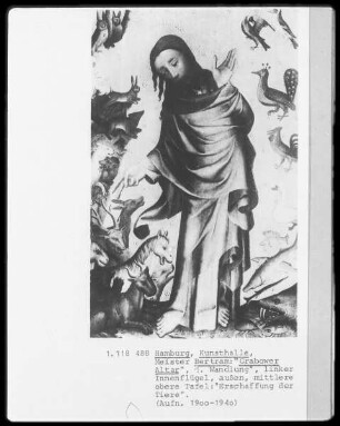 Grabower Altar — Erschaffung der Tiere