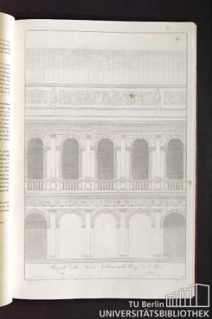 Prospetto della nuova fabbrica sulla piazza di S. Marco