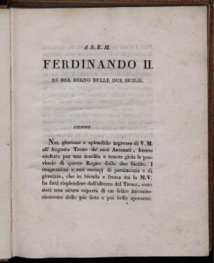 A.S.R.M. Ferdinando II.