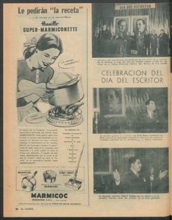 Celebración del día del escritor