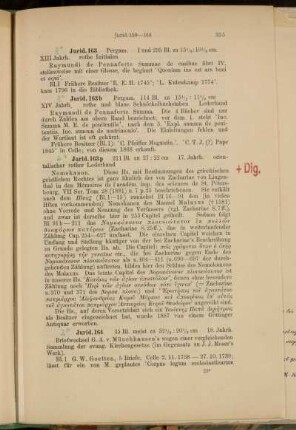 neueres [2° Cod. Ms. jurid. 164 - 8° Cod. Ms. jurid. 193]