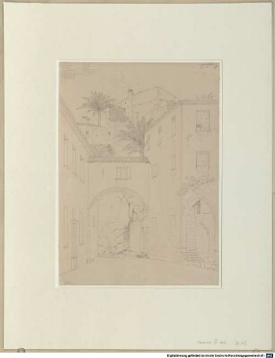 Nachlass von Leo von Klenze (1784-1864) - BSB Klenzeana. IX.10, Zeichnungen aus Italien [u.a.] - BSB Klenzeana IX.10