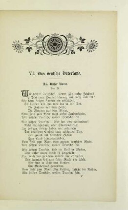 VI. Das deutsche Vaterland
