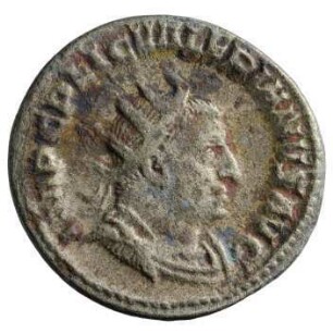 Münze, Antoninian, 253 n. Chr.